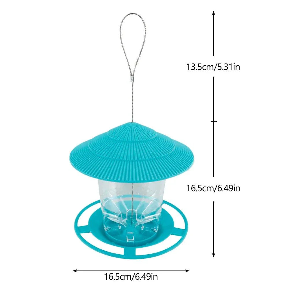 Outdoor Gazebo Style Hanging Bird Feeder - Pet Kingdom