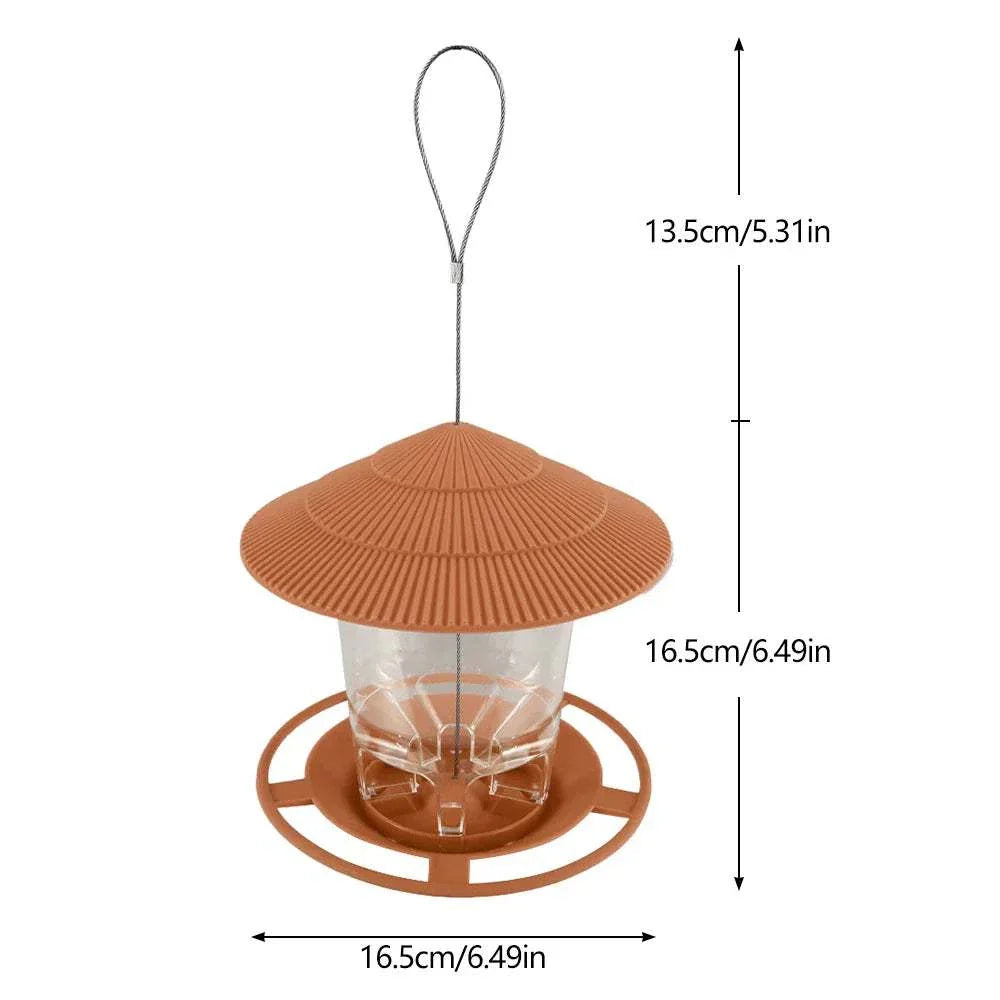 Outdoor Gazebo Style Hanging Bird Feeder - Pet Kingdom